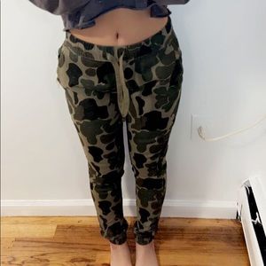 Camo Joggers